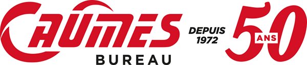 Logo 50 ans Caumes Bureau, Aveyron